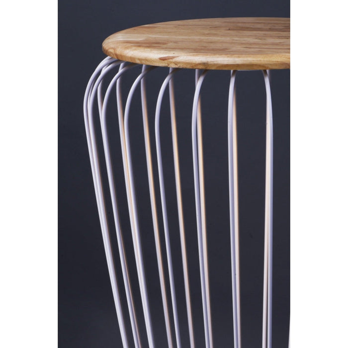 Cage White / Navaho White LED Outdoor Floor Lamp - Outdoor Floor Lamp