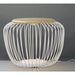 Cage White / Navaho White LED Outdoor Floor Lamp - Outdoor Floor Lamp