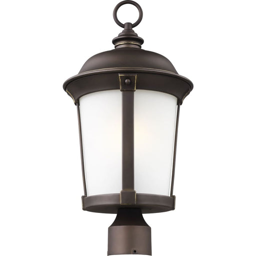 Calder Antique Bronze Outdoor Post Lantern - Outdoor Post Lantern