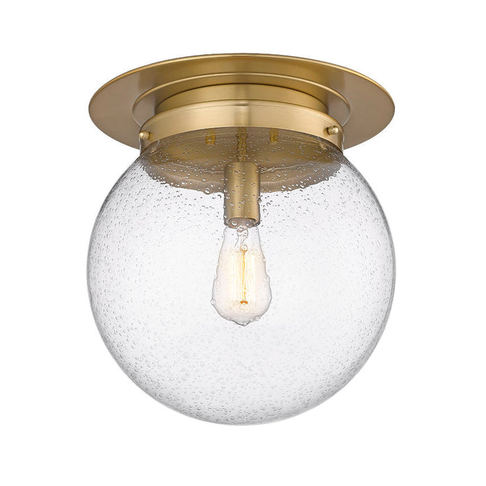 Calhoun Heritage Brass 1 Light 13 Inch Flushmount Z-Lite 7506F13-HBR | theLightShop