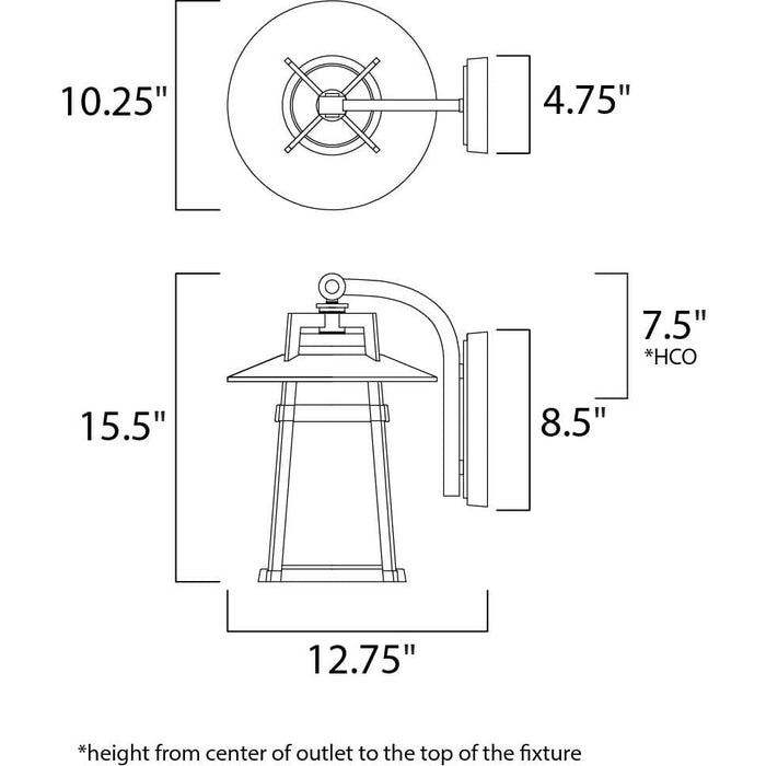 Calistoga Adobe Outdoor Wall Mount - Outdoor Wall Mount
