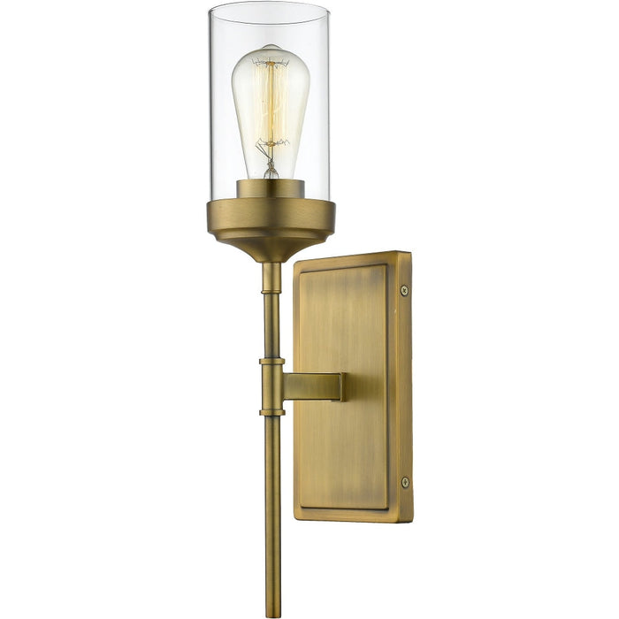 Calliope Foundry Brass Wall Sconce - Wall Sconces