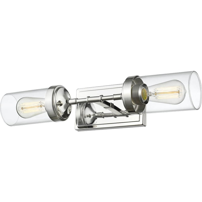 Calliope Polished Nickel Wall Sconce - Wall Sconces