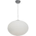 Callisto Brushed Steel LED Pendant - Pendants