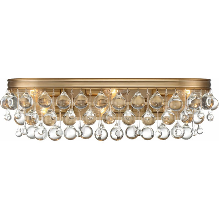 Calypso 6 Light Vibrant Gold Vanity Light - Bath & Vanity