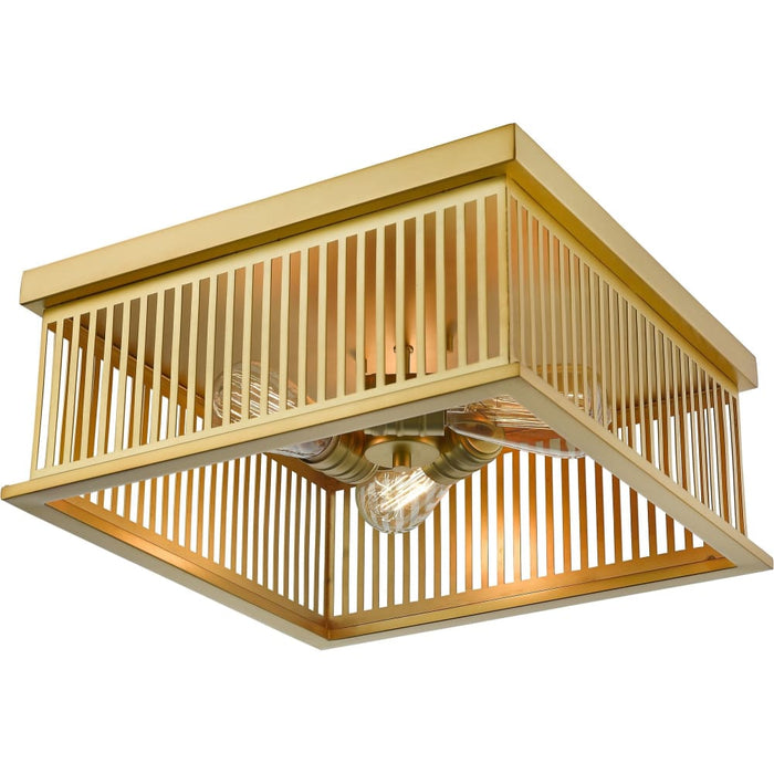 Camellia Brass Flushmount - Flushmounts