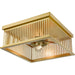 Camellia Brass Flushmount - Flushmounts