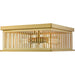 Camellia Brass Flushmount - Flushmounts