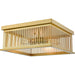 Camellia Brass Flushmount | theLightShop