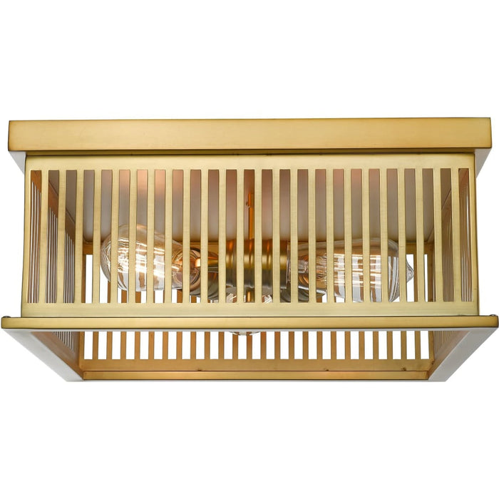 Camellia Brass Flushmount - Flushmounts