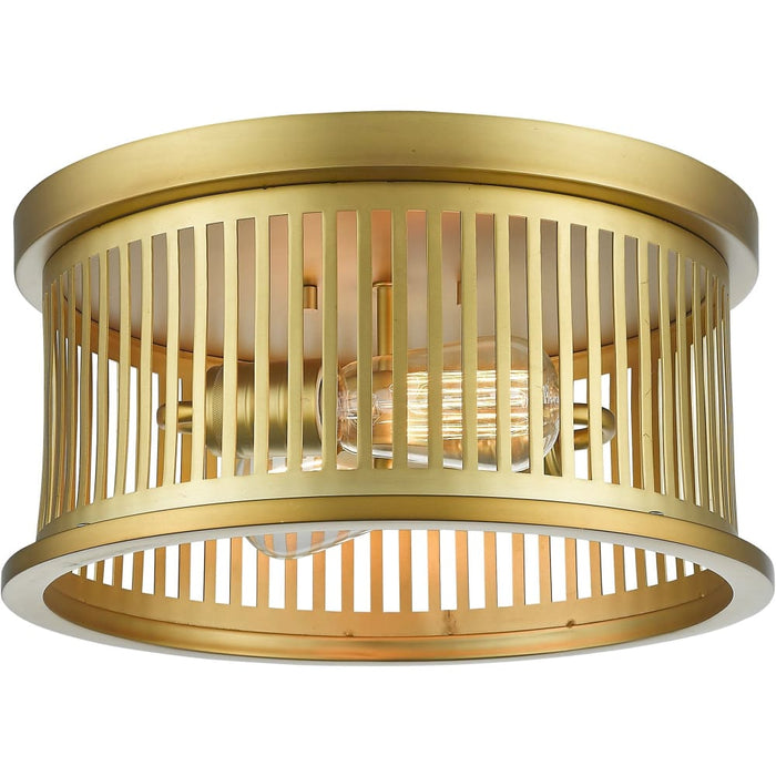 Camellia Brass Flushmount - Flushmounts