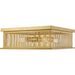 Camellia Brass Flushmount - Flushmounts