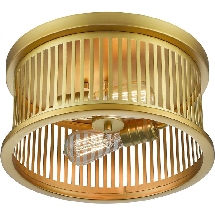 Camellia Brass Flushmount - Flushmounts