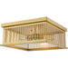 Camellia Brass Flushmount | theLightShop