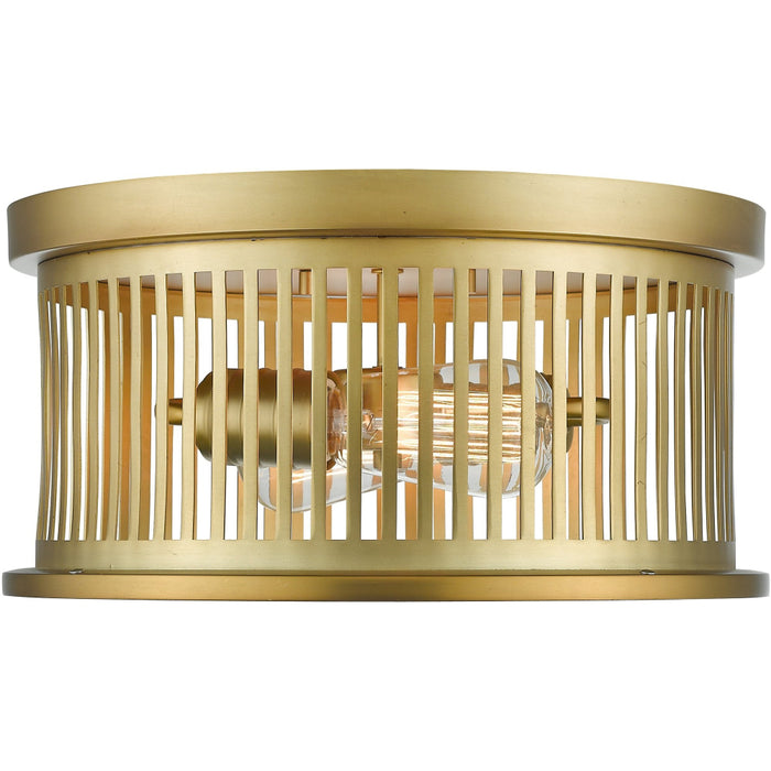 Camellia Brass Flushmount | theLightShop