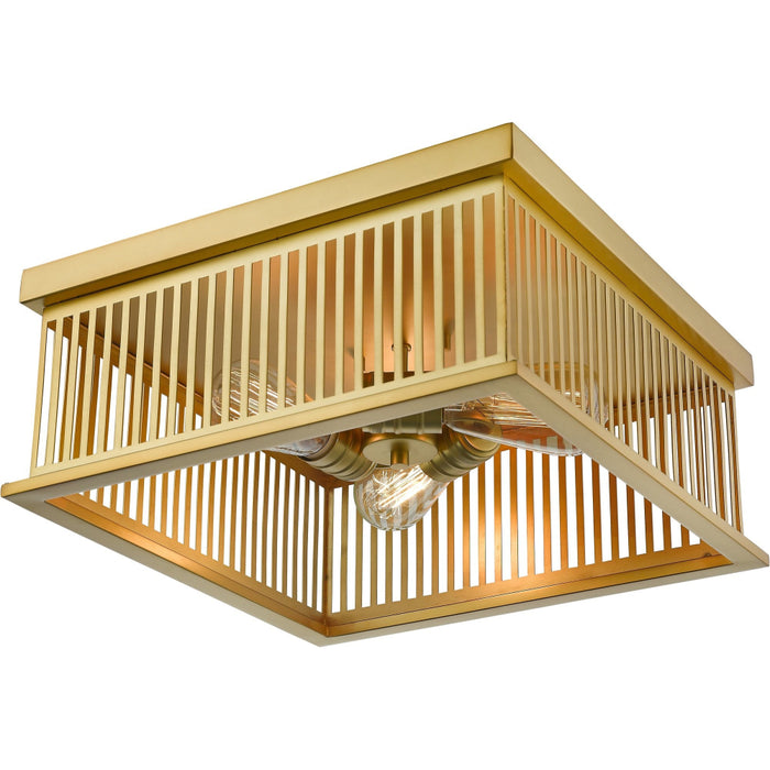 Camellia Brass Flushmount - Flushmounts