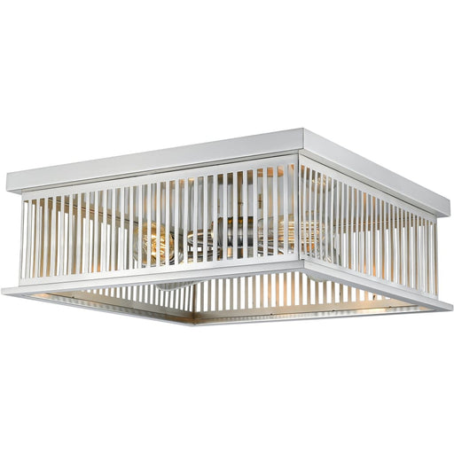 Camellia Brushed Nickel Flushmount | theLightShop