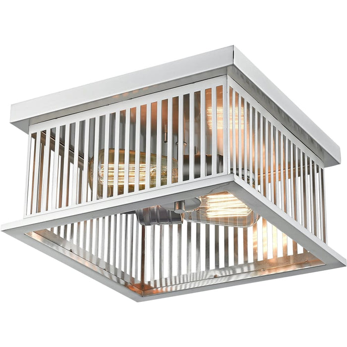 Camellia Brushed Nickel Flushmount - Flushmounts