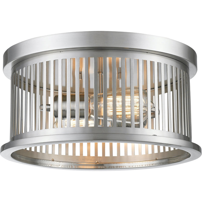 Camellia Brushed Nickel Flushmount - Flushmounts