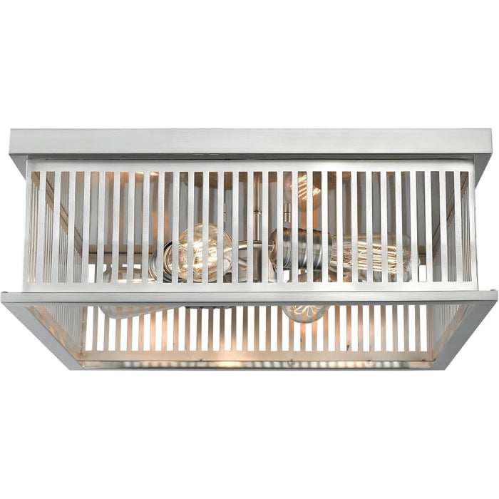 Camellia Brushed Nickel Flushmount - Flushmounts