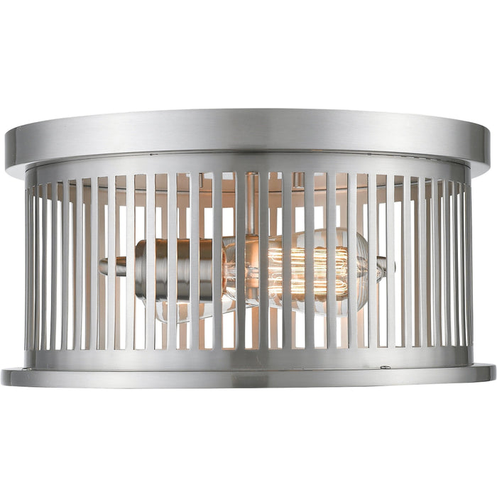 Camellia Brushed Nickel Flushmount | theLightShop
