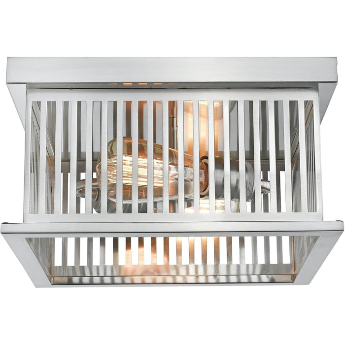 Camellia Brushed Nickel Flushmount - Flushmounts