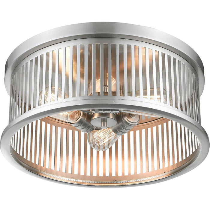 Camellia Brushed Nickel Flushmount - Flushmounts