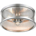 Camellia Brushed Nickel Flushmount - Flushmounts