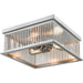 Camellia Brushed Nickel Flushmount - Flushmounts