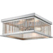 Camellia Brushed Nickel Flushmount | theLightShop