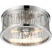 Camellia Polished Nickel Flushmount - Flushmounts