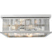 Camellia Polished Nickel Flushmount - Flushmounts