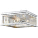 Camellia Polished Nickel Flushmount | theLightShop