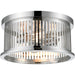 Camellia Polished Nickel Flushmount - Flushmounts