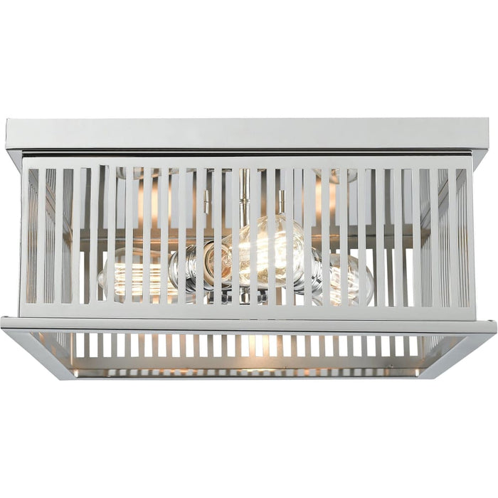 Camellia Polished Nickel Flushmount - Flushmounts