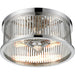 Camellia Polished Nickel Flushmount - Flushmounts