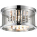 Camellia Polished Nickel Flushmount - Flushmounts
