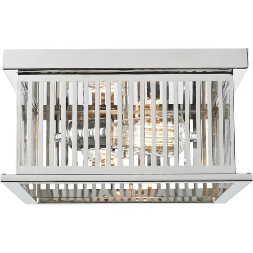 Camellia Polished Nickel Flushmount - Flushmounts
