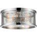 Camellia Polished Nickel Flushmount - Flushmounts