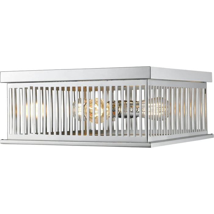 Camellia Polished Nickel Flushmount - Flushmounts