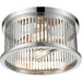 Camellia Polished Nickel Flushmount - Flushmounts