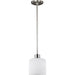 Canfield Brushed Nickel LED Mini-Pendant - Mini-Pendants