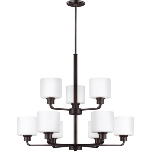 Canfield Burnt Sienna Chandelier - Chandeliers