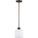 Canfield Burnt Sienna Mini-Pendant - Mini-Pendants