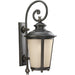 Cape May Burled Iron Outdoor Wall Lantern - Outdoor Wall Sconce