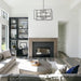 Capri 9 Light Raw Steel Chandelier - Chandeliers