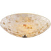 Capri Satin Nickel Semi Flush Mount - Semi-Flushmounts