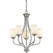 Cardinal Brushed Nickel Chandelier - Chandeliers