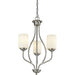 Cardinal Brushed Nickel Chandelier | theLightShop