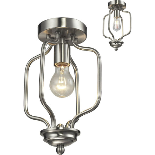 Cardinal Brushed Nickel Flushmount | theLightShop